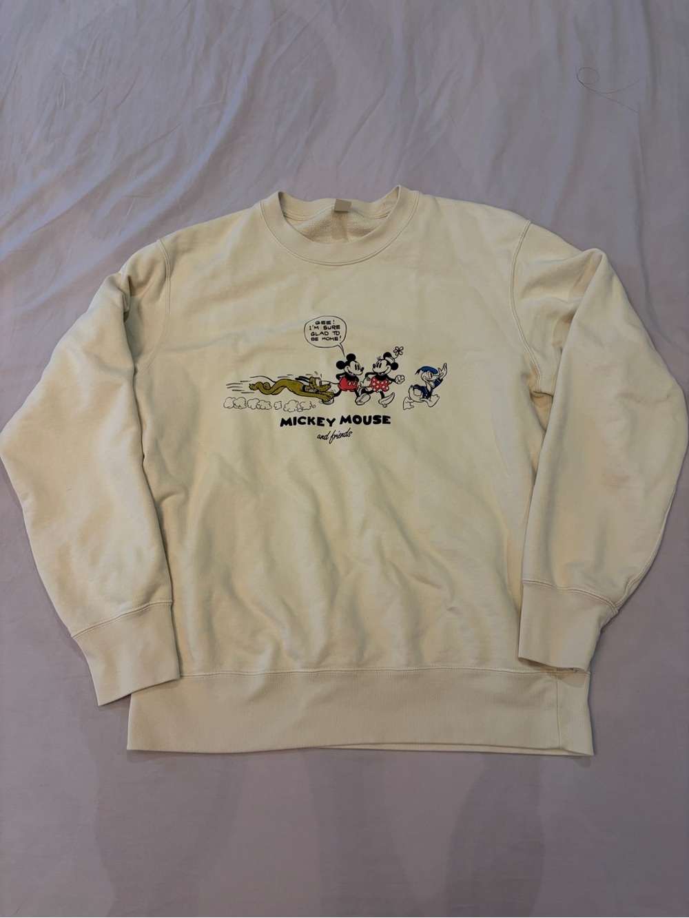 UNIQLO UT Disney Mickey & Friends Sweatshirt Size L